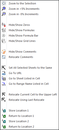 View Assistants menu